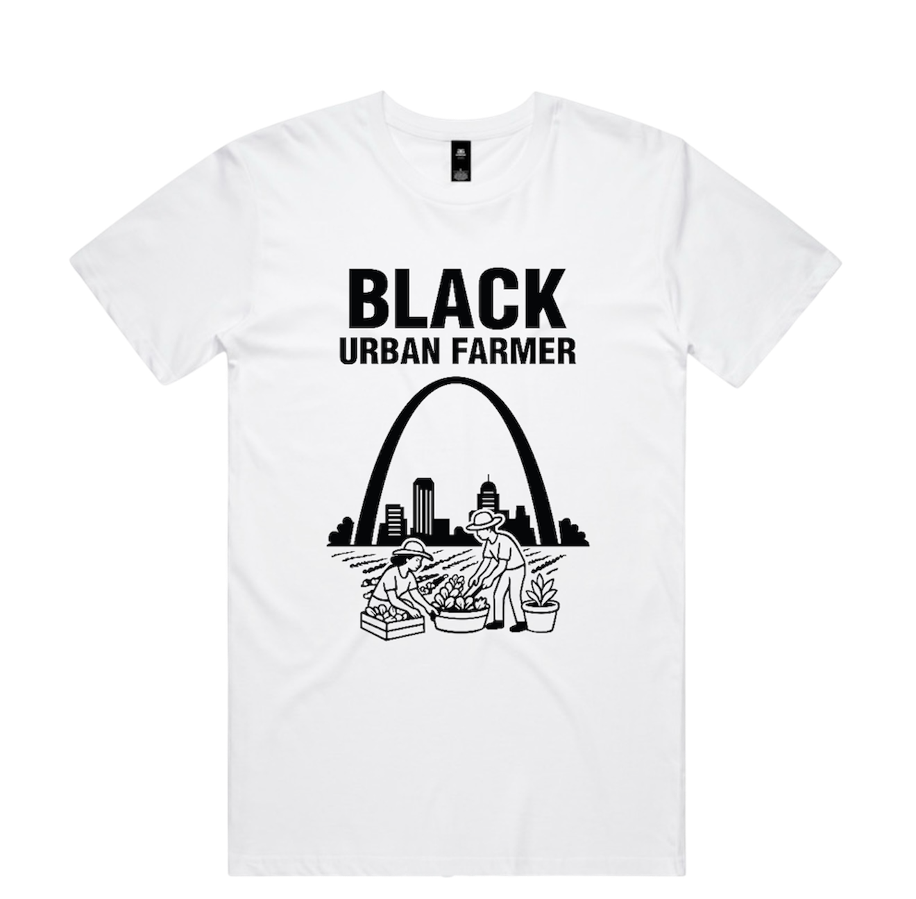Black Urban Farmer T-Shirt
