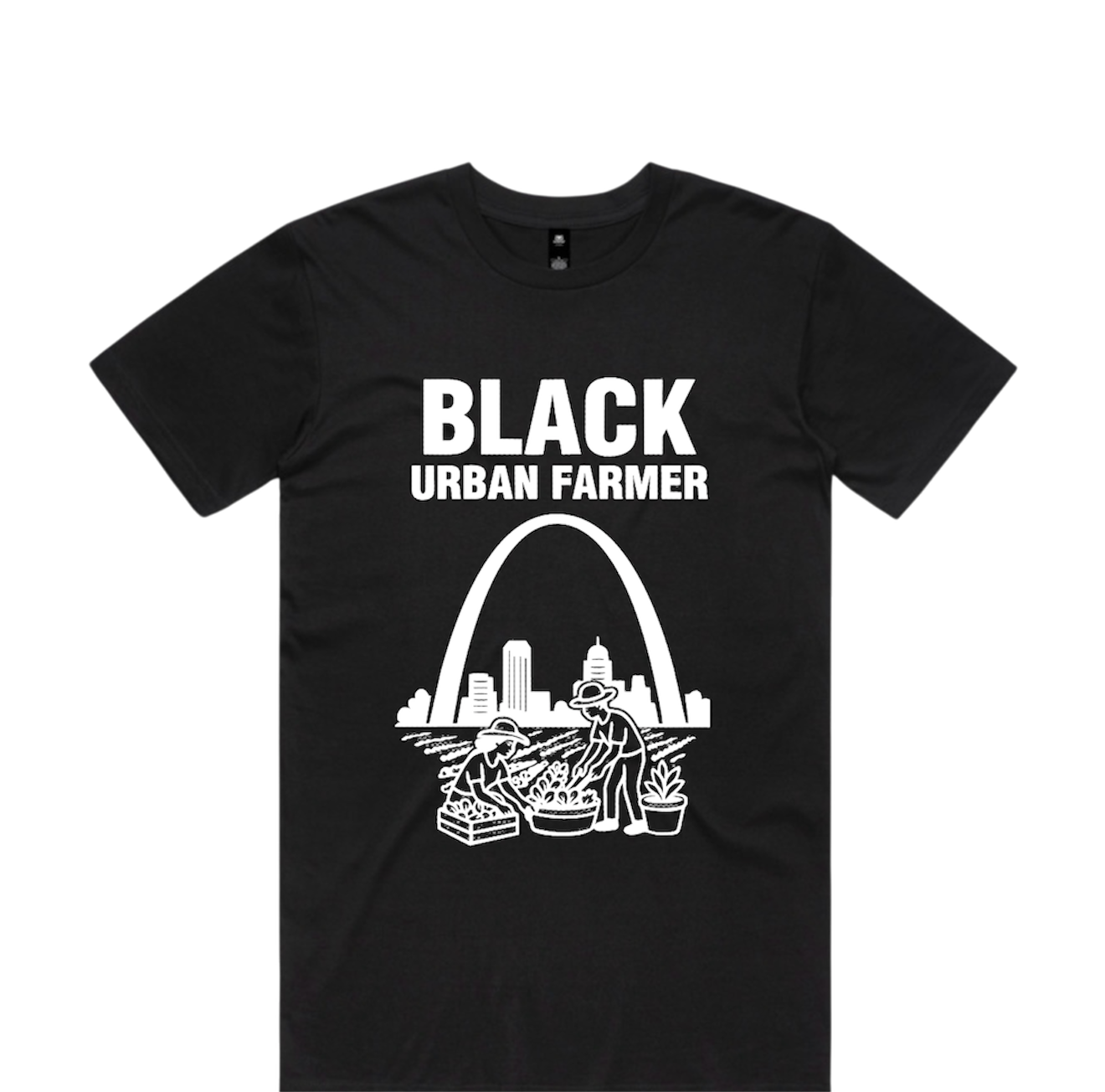 Black Urban Farmer T-Shirt