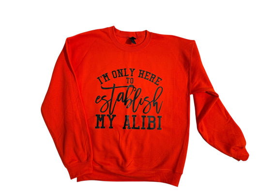 Alibi Crewneck Sweatshirt